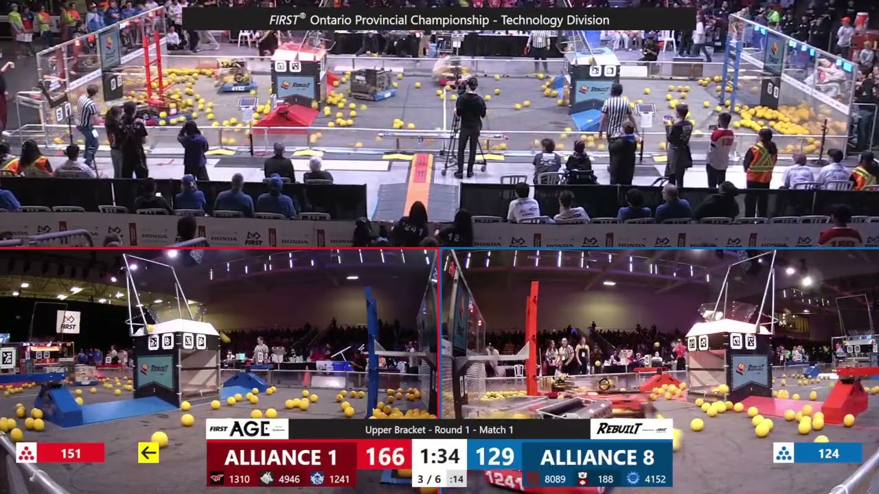 Match 1 (R1) - 2026 FRC FIRST Ontario Provincial Championship - Tec...