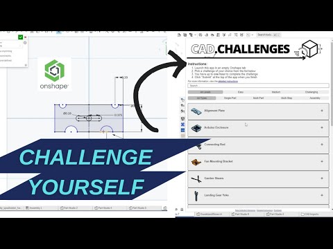 Challenge Yourself in Onshape CAD Software