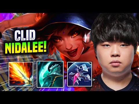 CLID CARRIES HIS TEAM WITH NIDALEE! - FPX Clid Plays Nidalee Jungle vs Graves! | Season 2022