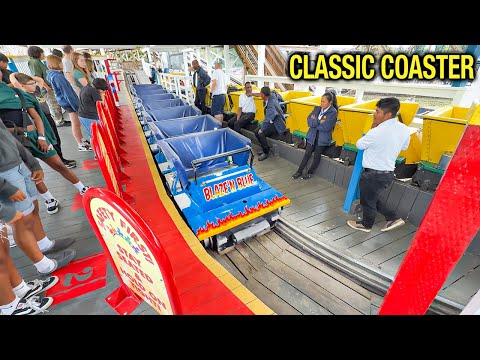 CLASSIC COASTER, On-Ride, Washington State Fair (FRONT/BACK POV)
