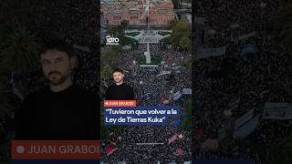 Grabois: "La movilización sirvió, el Gobierno tuvo que volver a la Ley de Tierras Kuka"