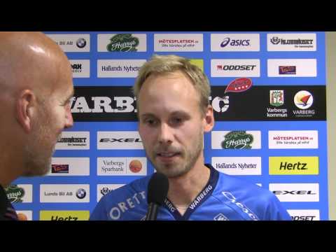 Jim Canerstam efter vinsten mot Mullsjö