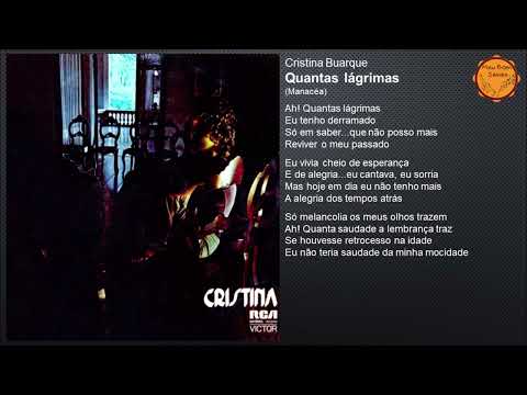 Quantas lágrimas - Cristina Buarque