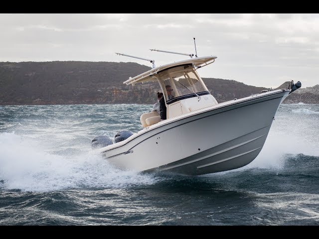 Boat driving tips onboard a Grady White with Eric Sorensen