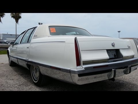 1993 Cadillac fleetwood in depth review, 60k miles MINT