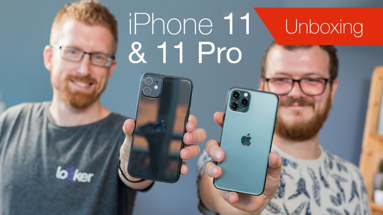 iPhone 11 and iPhone 11 Pro unboxing & comparison