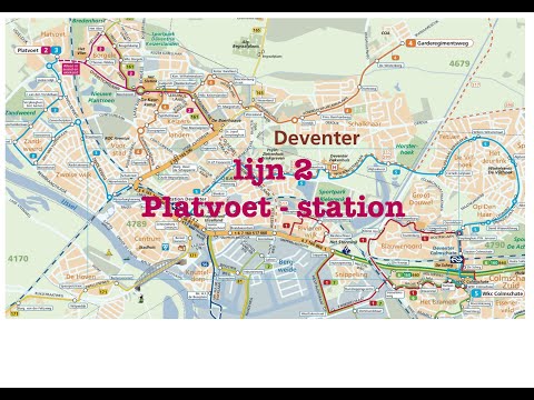 Lijn 2 Platvoet - Deventer station via Keizerslanden