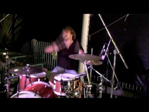 Kyle Thompson Drumming At Caboolture Carols Under The Stars 2009.mpg