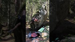 Video thumbnail de Chute fatale, 8a. Fionnay