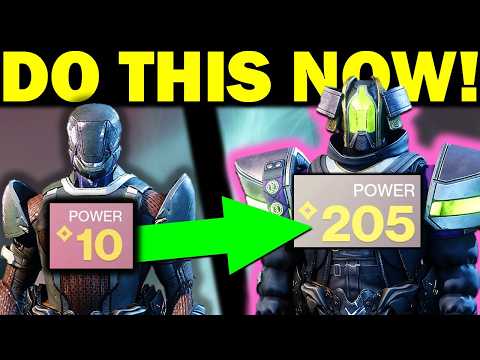 The FASTEST WAY TO LEVEL UP in Destiny 2! (Get 200+ Power EASY!)