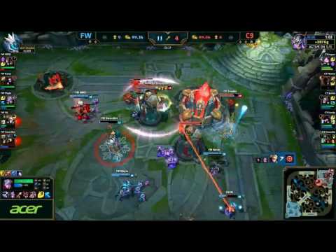 Cloud 9 vs Flash Wolves Highlights - Group Stage D3 | Worlds 2016
