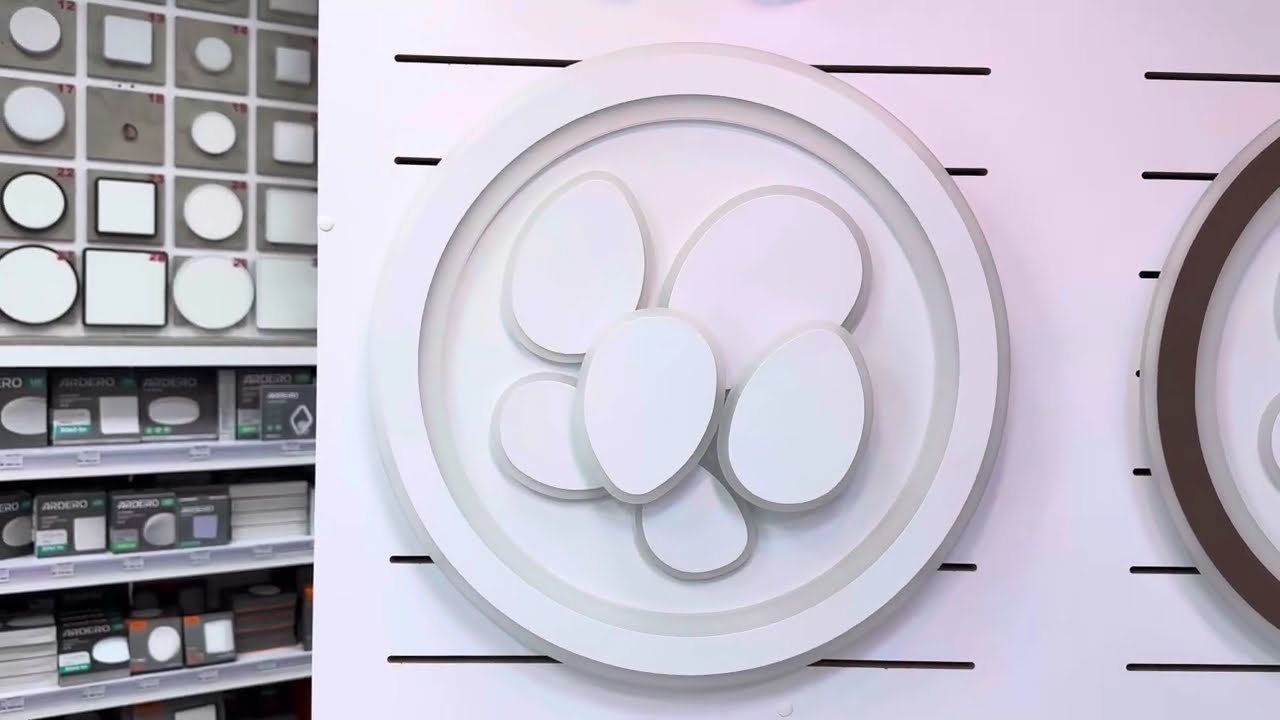 Светодиодный Smart светильник OREO+пульт 110W 3000-6000K 8000LM круг белый 220385