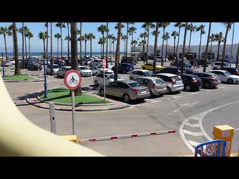 Benalmadena Spain open top bus ride