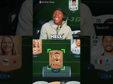 Speed paid someone $1K for his Ultimate Team in FC25 only to get scammed with these player names 😭