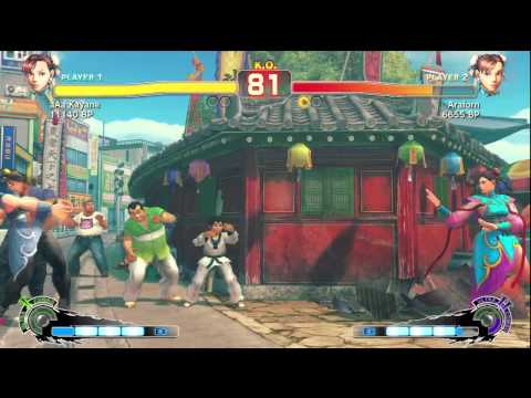 SSF4: Kayane (Chun-Li) VS Araforn (Chun-Li)