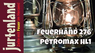 Feuerhand 276 vs. Petromax HL1 - Jurtenland