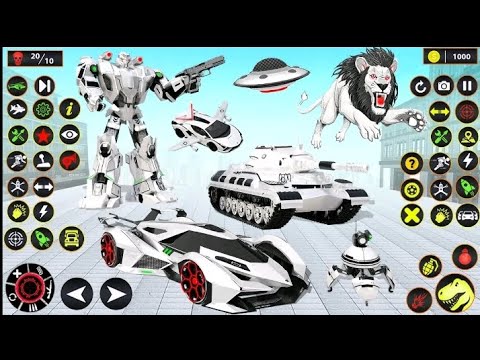 Flying Muscle Car Robot Transform🚖 Horse - Robot Game - Flying Muscle Car Transfor..