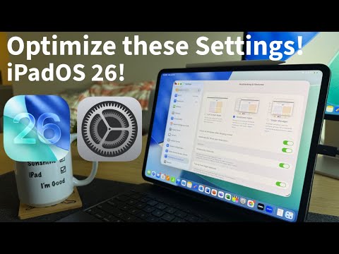 The Best Settings for multitasking in iPadOS 26!!