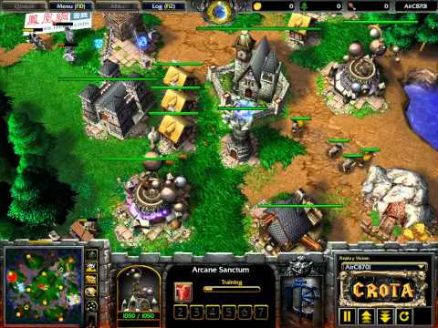 Yumiko (HU) vs Romantic (HU) - G3 - WarCraft 3 - WC813