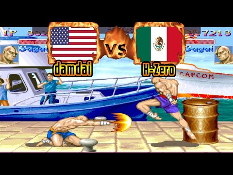 Super Street Fighter 2 X - damdai (USA) VS (MEX) H-Zero [ssf2xj] [Fightcade] スーパーストリートファイターII X