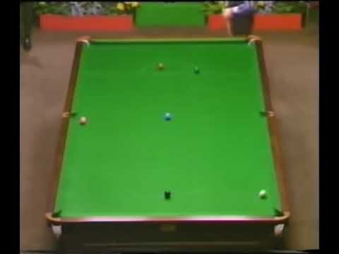 Alex Higgins clearing the colours vs Steve Davis UK final 1984