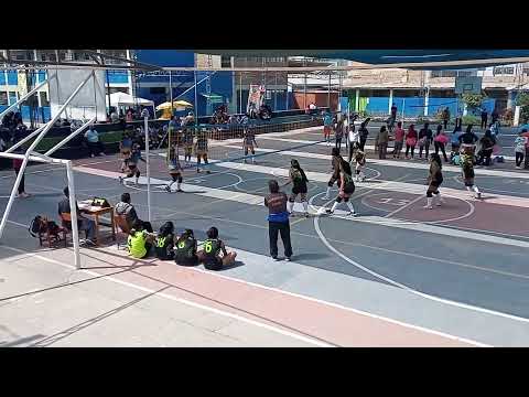 AGUERRIDAS (infantil) vs CLUB NUGEVIT (infantil) 1º Y 2º set, jueves 14 de abril del 2022