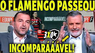 FOI UM ESCULACHO! QUE VENHA O PALMEIRAS! FLAMENGO SAPECOU O BOTAFOGO SEM PIEDADE!