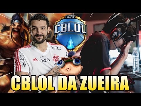 BRTT DE DRAVEN E RED CANIDS REBAIXADA - CBLOL DA ZUEIRA