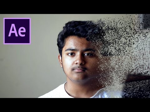 Disintegration Effect - After Effects Tutorial