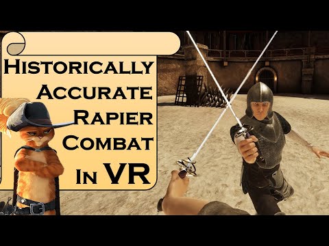Historically Accurate Rapier Techniques in VR - Blade and Sorcery