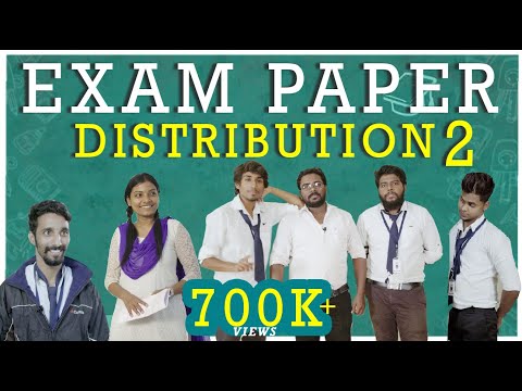 Exam Paper Distribution - 2 | School Life | PART 2 | Veyilon Entertainment