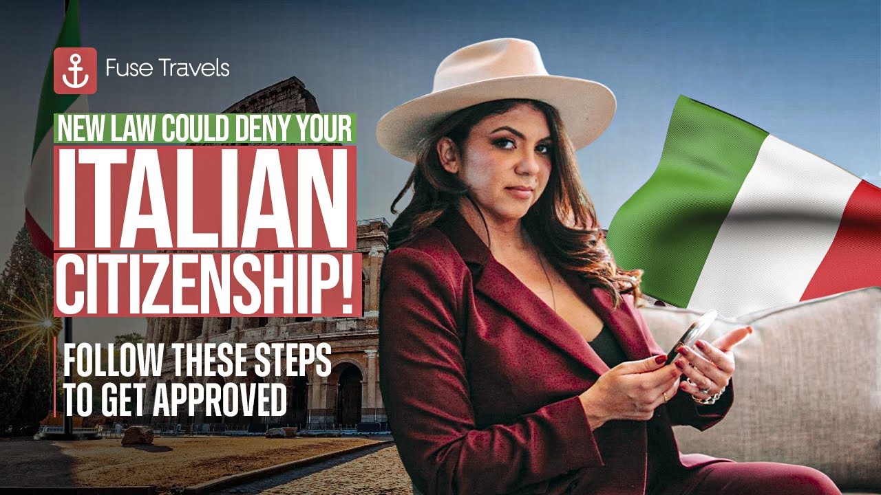 Fuse Travels 8 Italian Citizenship 2025: New Law Could Deny Your Passport 🇮🇹 (14 Real Scenarios Explained)