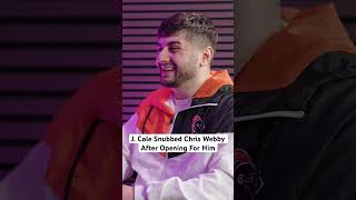 J. Cole snubbed Chris Webby 😱 #jcole #chriswebby #podcast