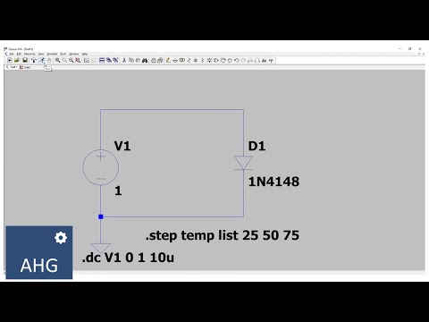 LTSpice  - Simulation mit verschiedenen Simulationsparameter