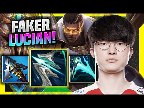 FAKER DOMINATING WITH LUCIAN! - T1 Faker Plays Lucian Mid vs Leblanc! | Season 11