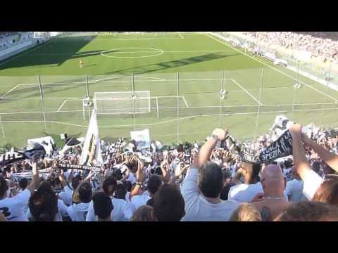 spezia genoa  17/08/2013 curva ferrovia ingresso squadre