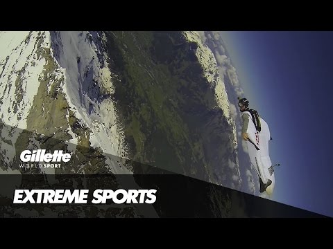 Wingsuit Flying the Eiger with Mike Swanson | Gillette World Sport