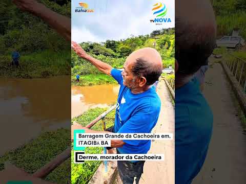 Itagibá Barragem grande da cachoeira #viral
