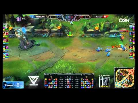 SSG vs. CJE - Game 1 - LCK Summer 2015 Week 13 Day 1