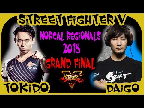 SFV Matches | Tokido vs Daigo (Norcal regionals 2018 - Grand Final) ncr