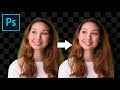 A FAST Way To Remove Color Fringing On Hair Fur Photoshop Tutorial