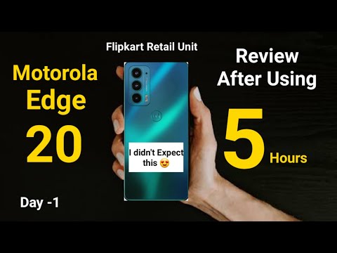 Motorola edge 20 Review After Using 5hours Pros & Cons Day-1 is it Worth 30k (initial Impressions)