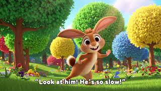 Truyện Tiếng Anh Hoạt Hình: Rùa và Thỏ | The Tortoise and the Hare