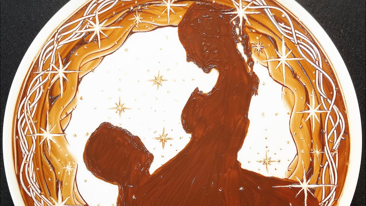 【チョコレートアートフルVer.】お2人シルエットをチョコレートで🍫結婚式オープニングムービー