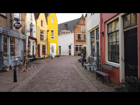 Walking in Deventer 🌥️ | The Netherlands - 4K60