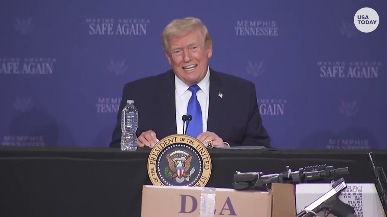 Trump talks Iran war, voter registration and more at Memphis Safe Task Force visit: Full event