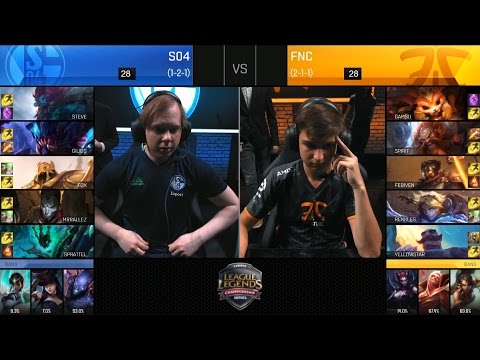 FNC vs S04 Game 2 Highlights - FNATIC vs FC SCHALKE 04 EU LCS Week 3 Summer 2016