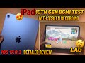 iPad 10th Generation Pubg Test with Screen Recording in 2023 | 90FPS Gaming?🔥| iOS 17.0.3 Update🥲