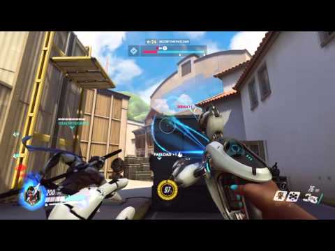 Overwatch Beta Symmetra Gameplay