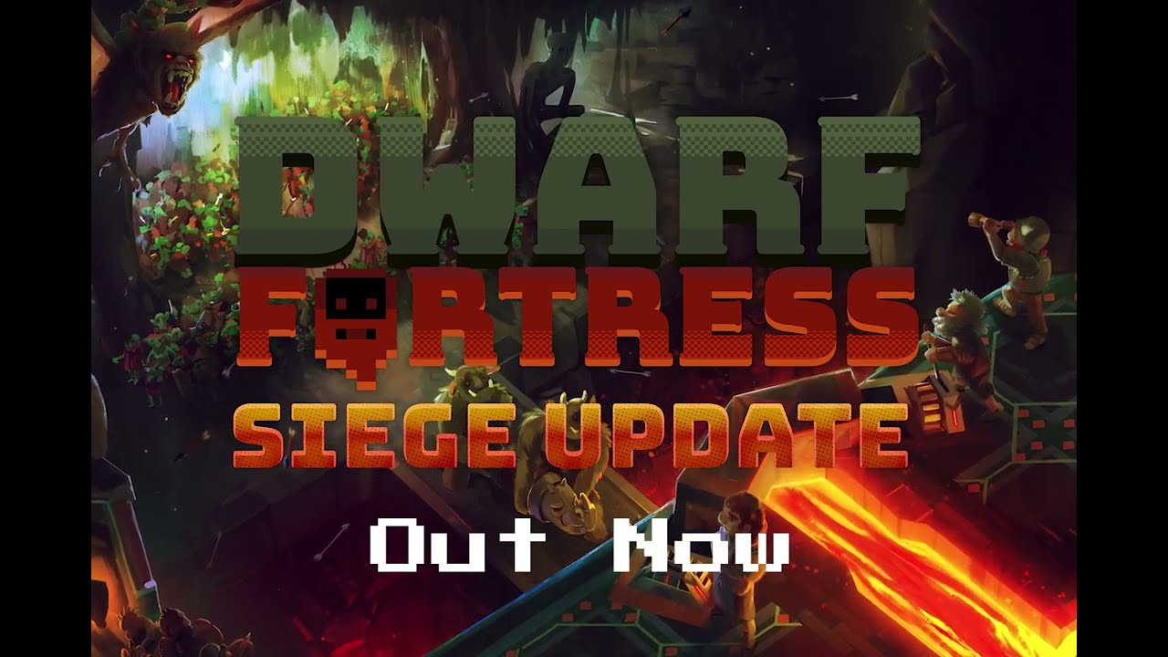 Dwarf Fortress Siege Update - Out Now - Official Release Trailer - YouTube